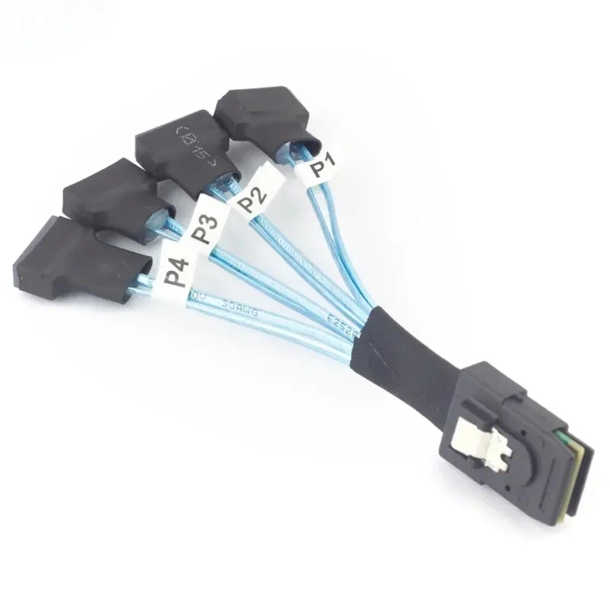 SAS SFF-8087 - 4X SATA  3.0 SSD ..