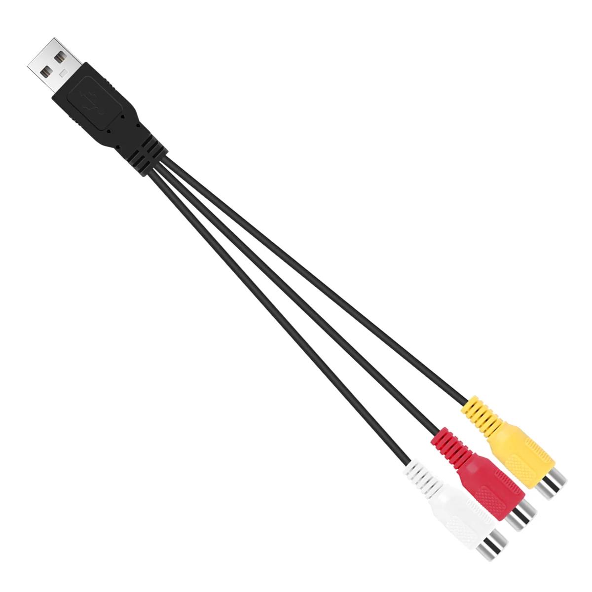 USB - 3RCA ̺ USB  - 3 RCA R..