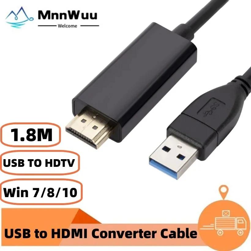 MnnWuu 1080P HD ޴ USB 2.0-HDM..