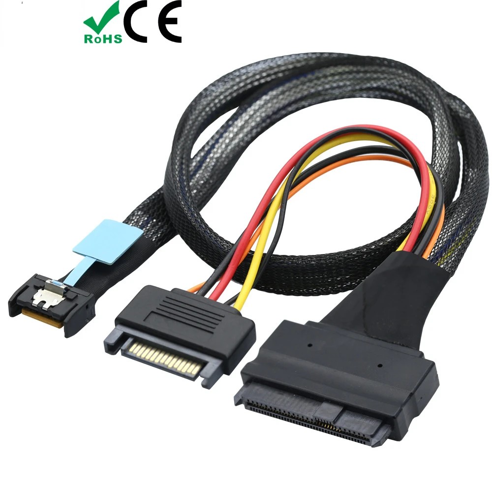 MCIO 4i Gen5 ���� ���� SAS SFF-865..